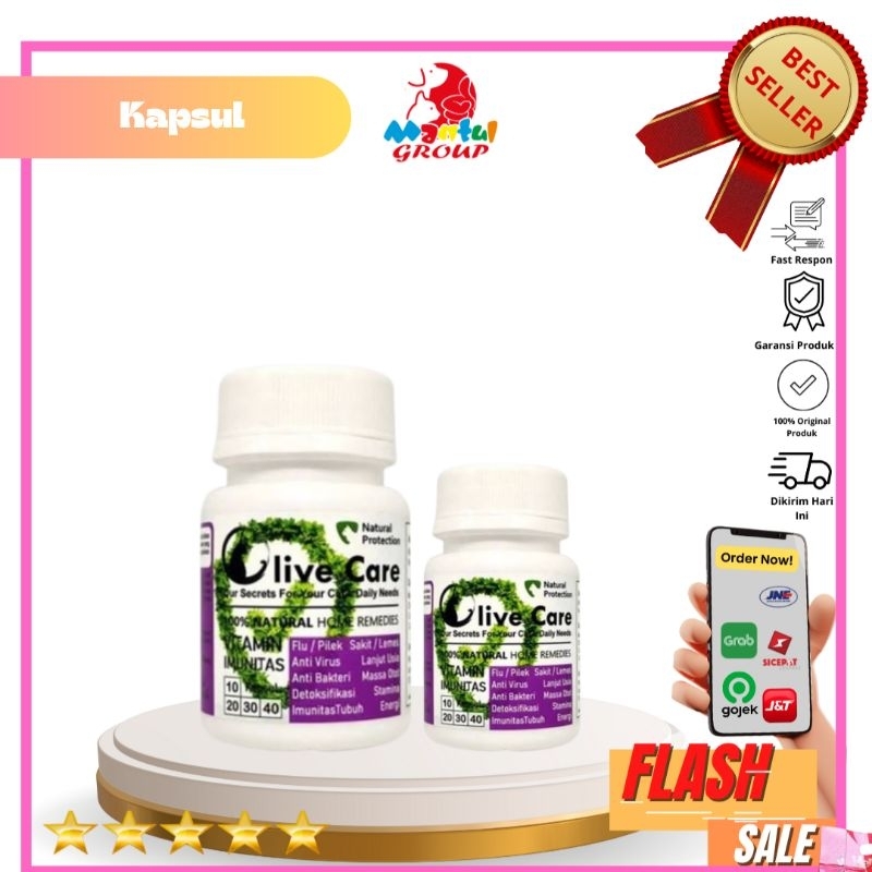 Jual Olive Care Imunitas Per Kapsul Repack Obat Vitamin Suplement