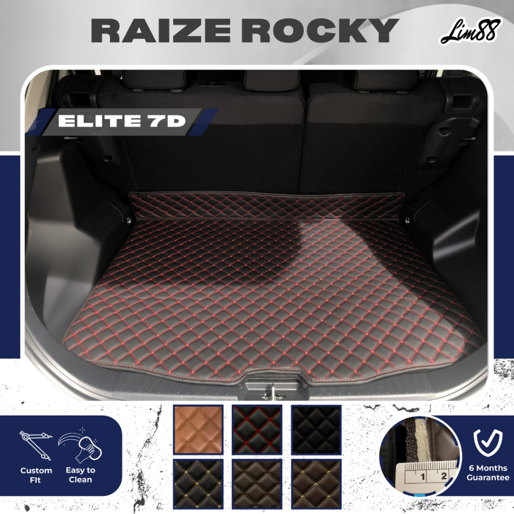 Jual Karpet Mobil Elite 7D Raize Rocky Fullset Shopee Indonesia