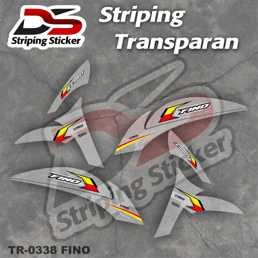 Jual Striping Stiker Transparan UV Fino TR 0338 List Variasi Sticker