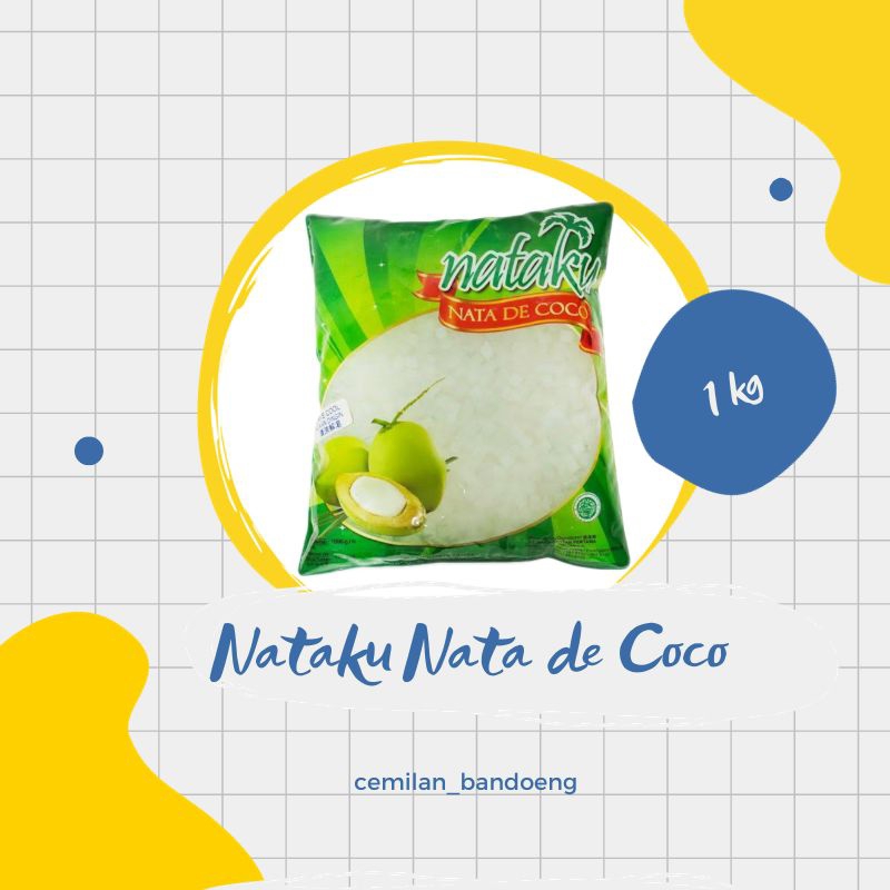 Jual Nataku Nata De Coco 1 Kg Shopee Indonesia