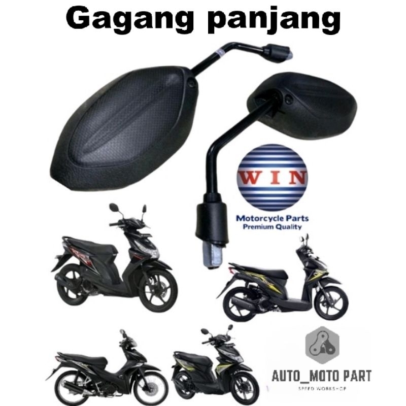 Jual Kaca Spion Beat Karbu Blade Revo Absolute Vario Fi Set