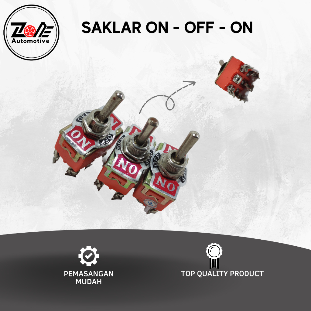 Jual Saklar Switch Toggle Togle Tombol On Off Pin Kaki Pin Kn