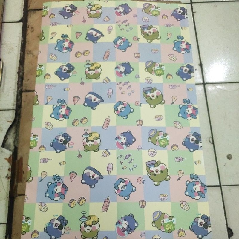 Jual Kertas Kado SQUEEZY Motif KFH 190WAI 10 Lembar Shopee Indonesia