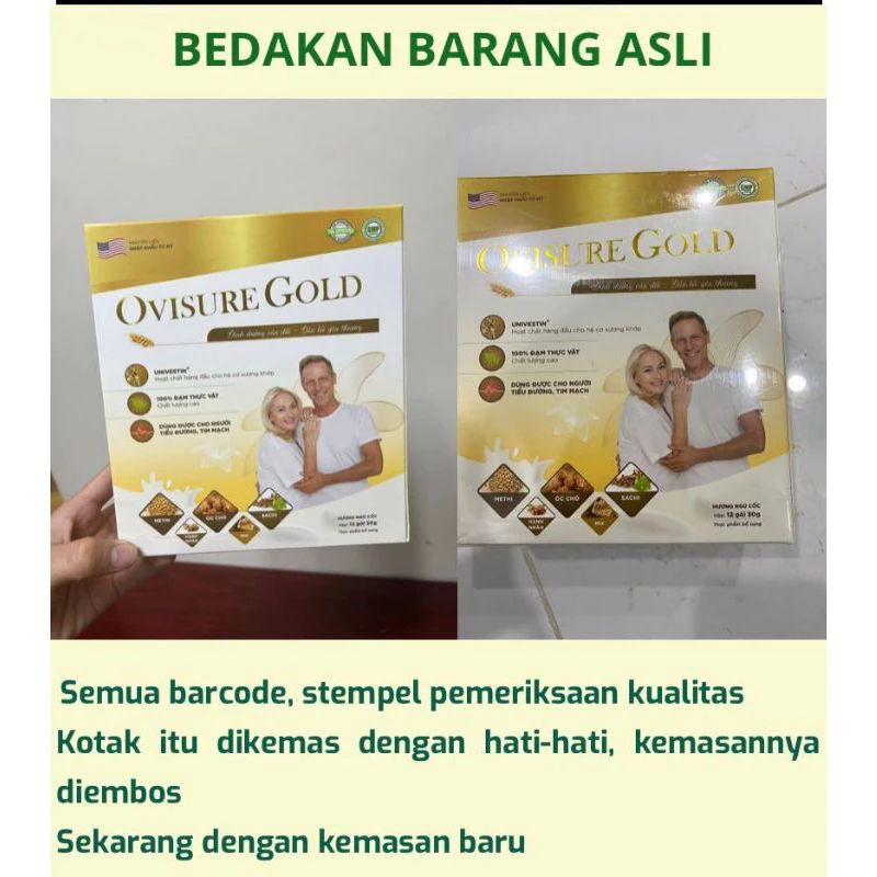 Jual Ovisure Gold Milk Susu Baik Bagi Kesehatan Tulang Dan Sendi