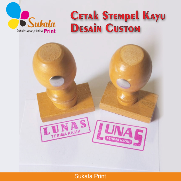 Jual Stempel Lunas Terima Kasih Stempel Kayu Lunas Stempel Lunas