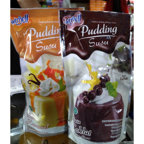 Jual Baru Nutrijell PUDDING Susu Dan Santan Nutrijel Puding Varian