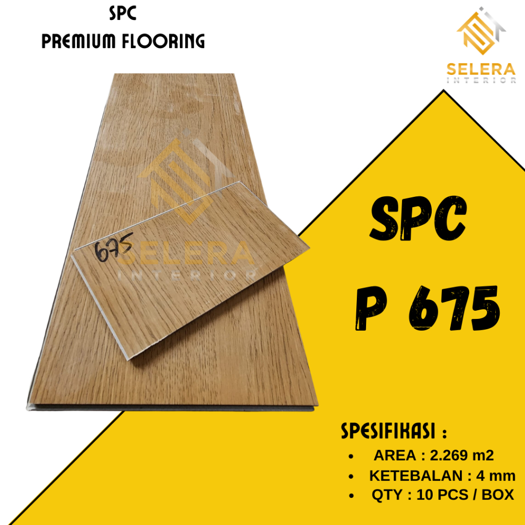 Jual SPC Lantai Kayu 4mm P675 Shopee Indonesia