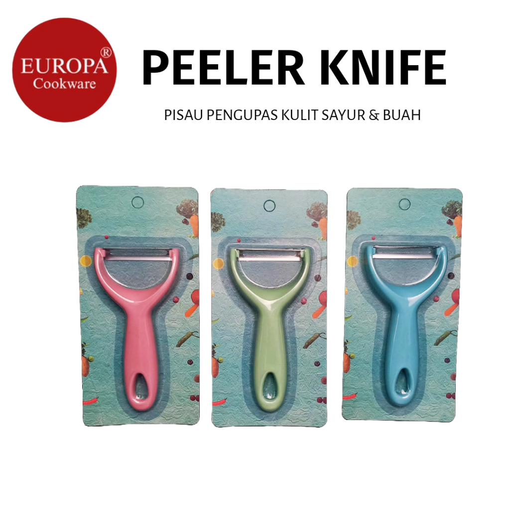 Jual Europa Peeler Knife Paring Knife Alat Pengupas Kulit Buah Dan