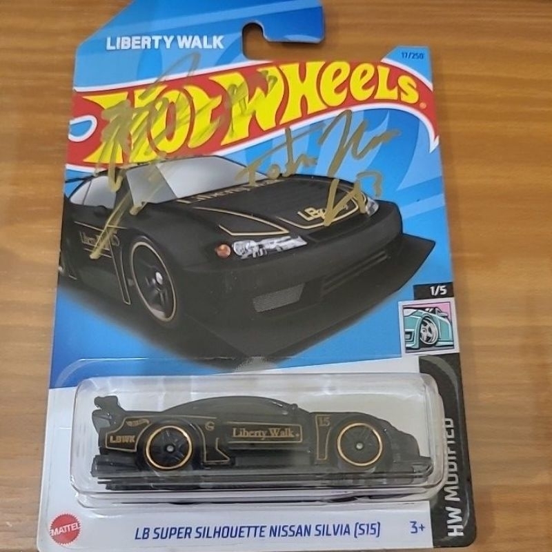 Jual Hotwheels LBWK Nissan Silvia S15 Double Sign Hitam Shopee Indonesia