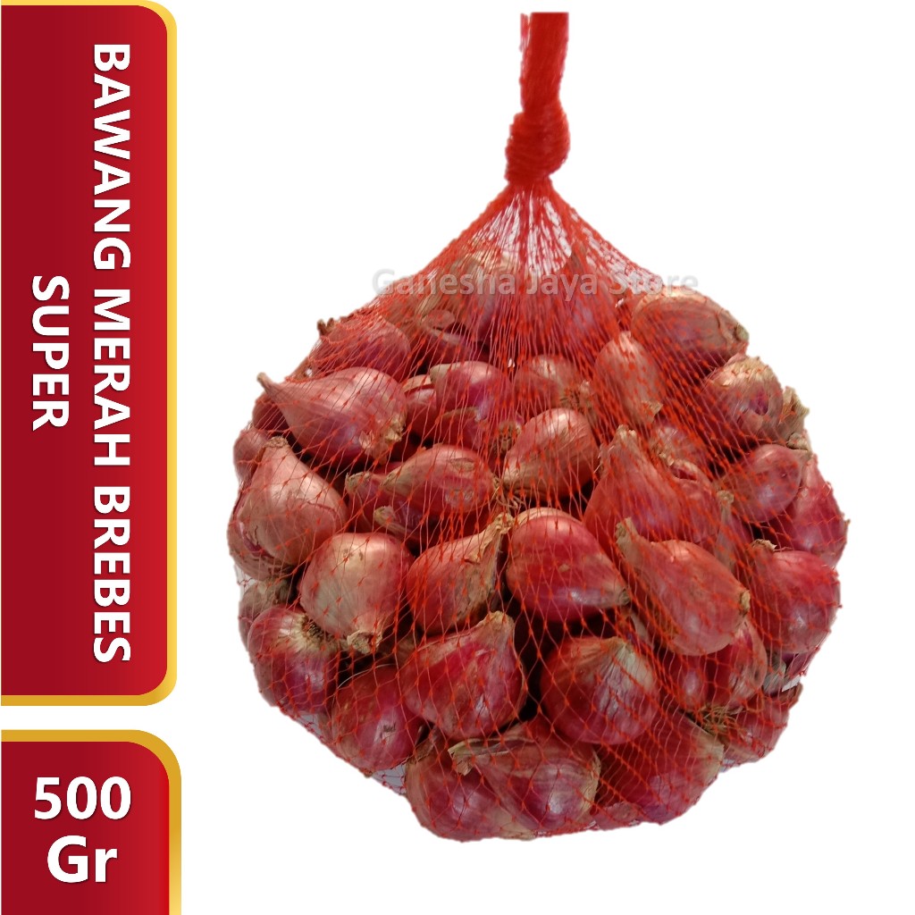 Jual BAWANG MERAH BREBES SUPER 500 GR PILIHAN FRESH DI POTONG SETIAP