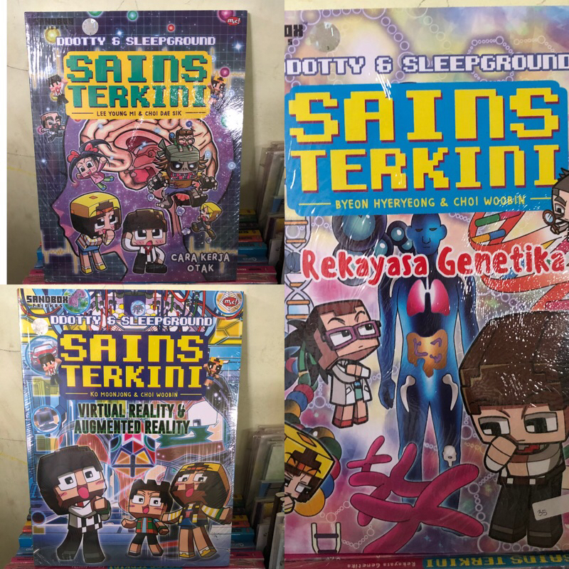 Jual Sains Terkini Komik Edukasi Rekayasa Genetika Virtual