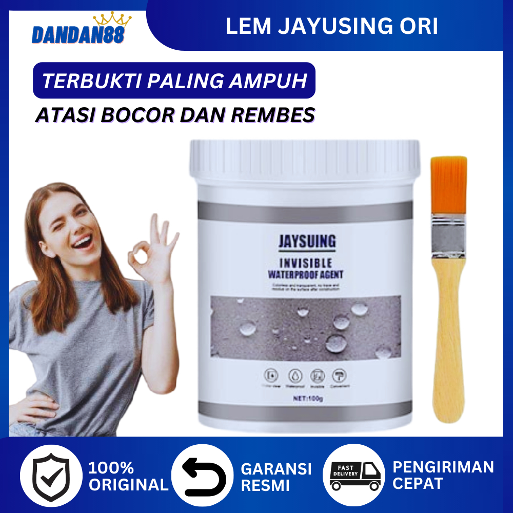 Jual Lem Transparan Jaysuing Cat Anti Bocor Super Kuat Invisible