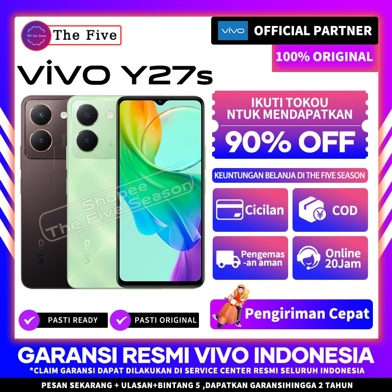 Jual Vivo Y S Gb Nfc Snapdragon W Flashcharge Mah Vivo