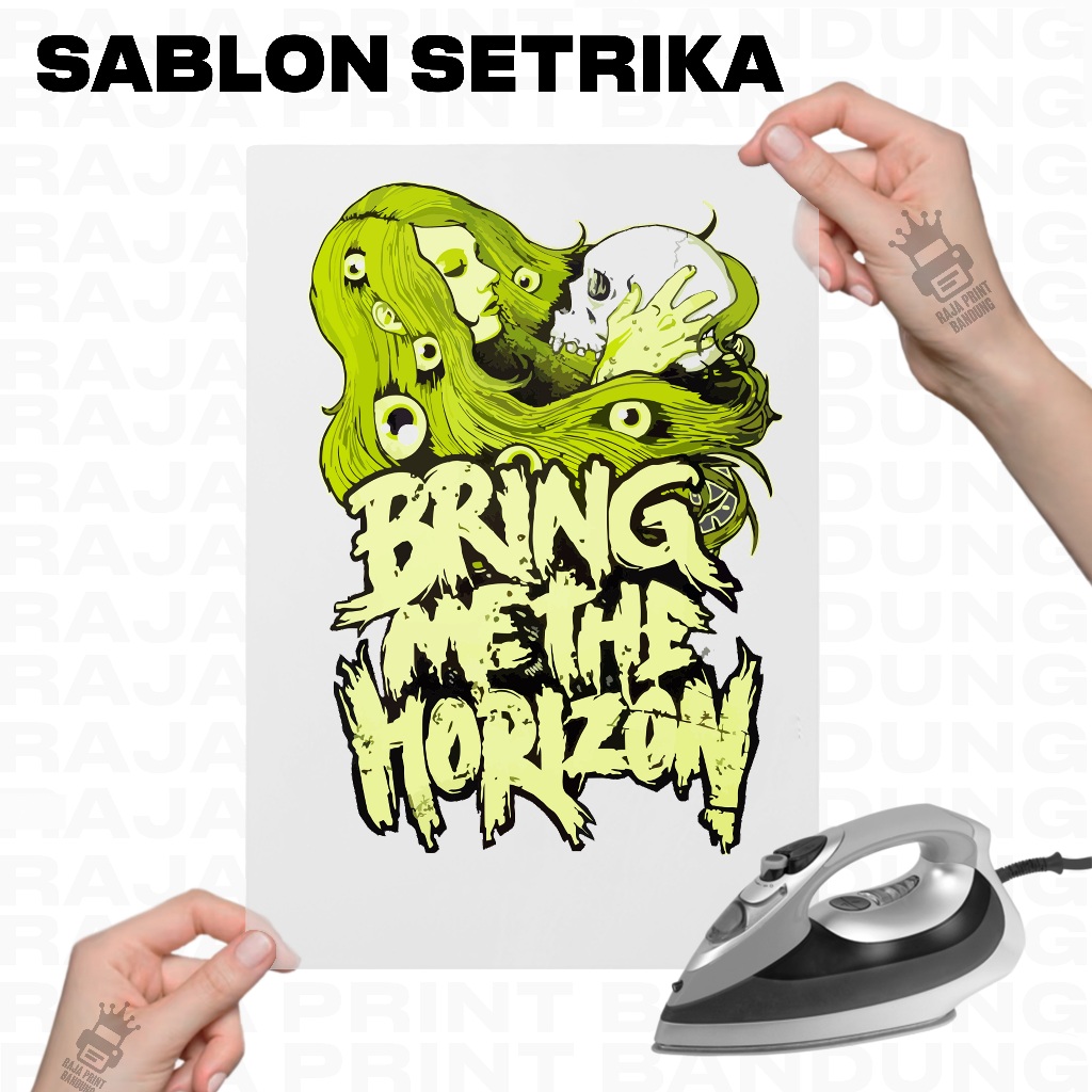 Jual Sablon Sticker Setrika Dtf A Ready To Press Siap Disetrika Di