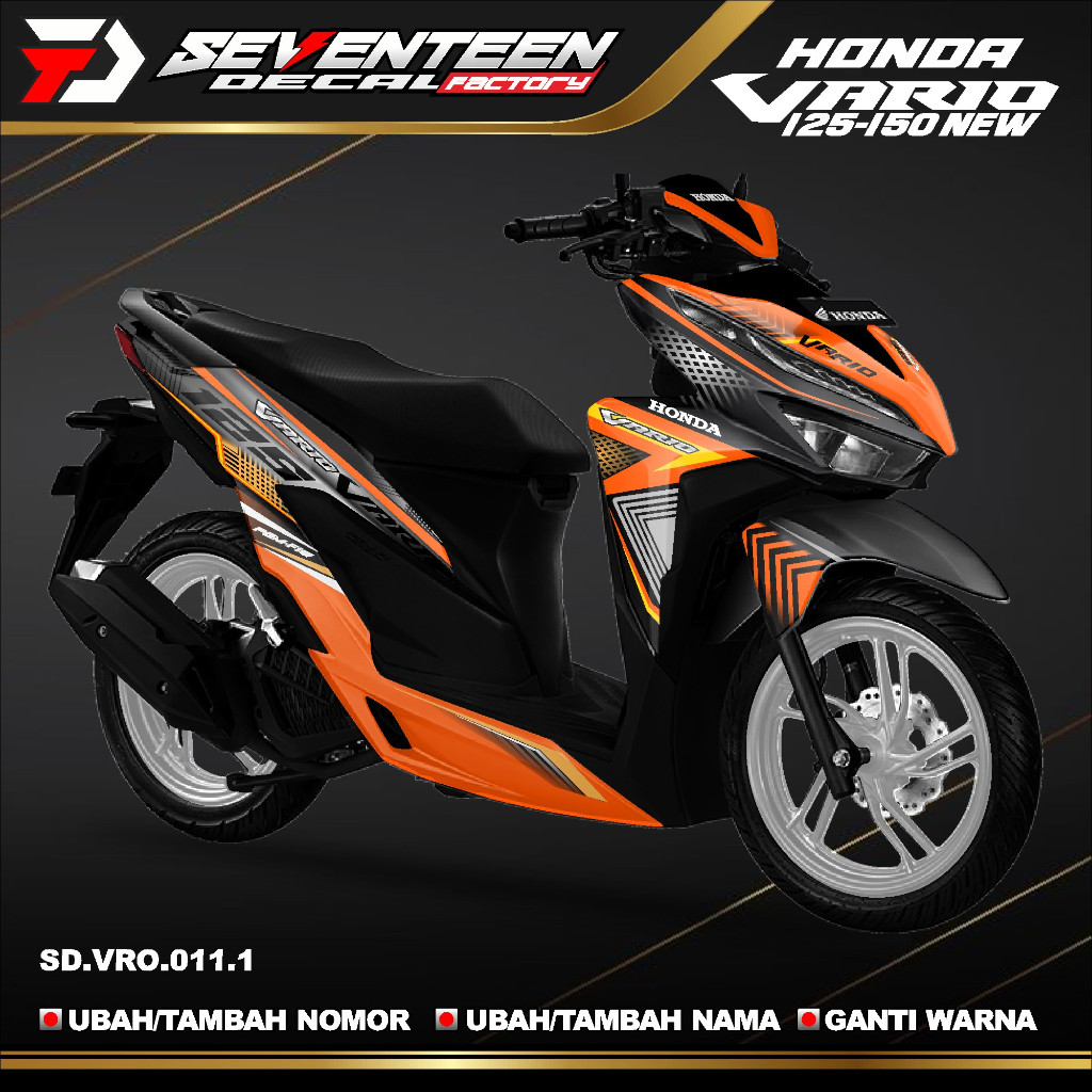 Jual Decal Stiker Vario New Full Body Stiker Full Body Motor