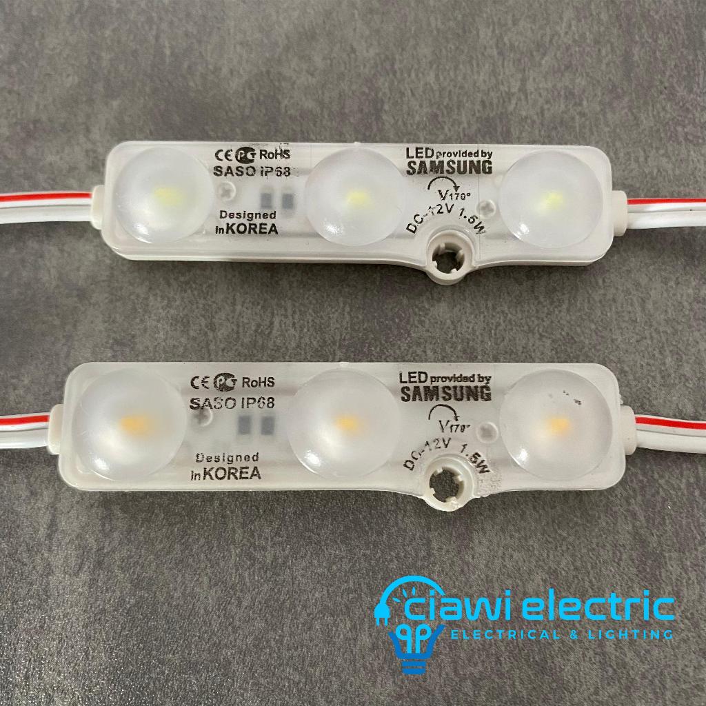 Jual Lampu Led Module Samsung Led Modul Saso Ip Smd Dc V