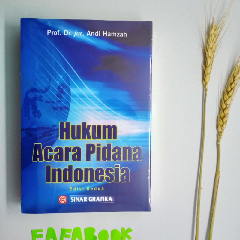 Jual Hukum Acara Pidana Indonesia Edisi Kedua Shopee Indonesia