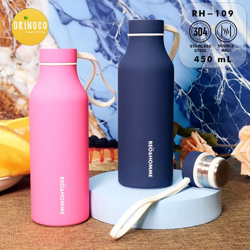 Jual Orinoco Tumbler Stainless Vacuum Flask Thermos With Strap Silikon