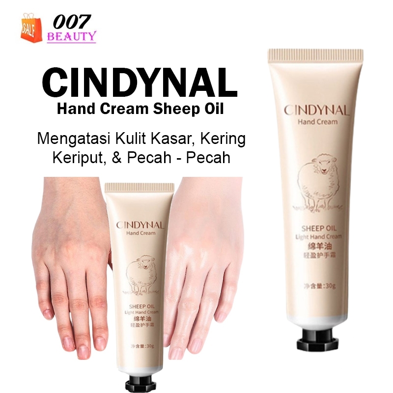 Jual Hand Cream Krim Tangan Alami Natural Pelembab Tangan Cindynal