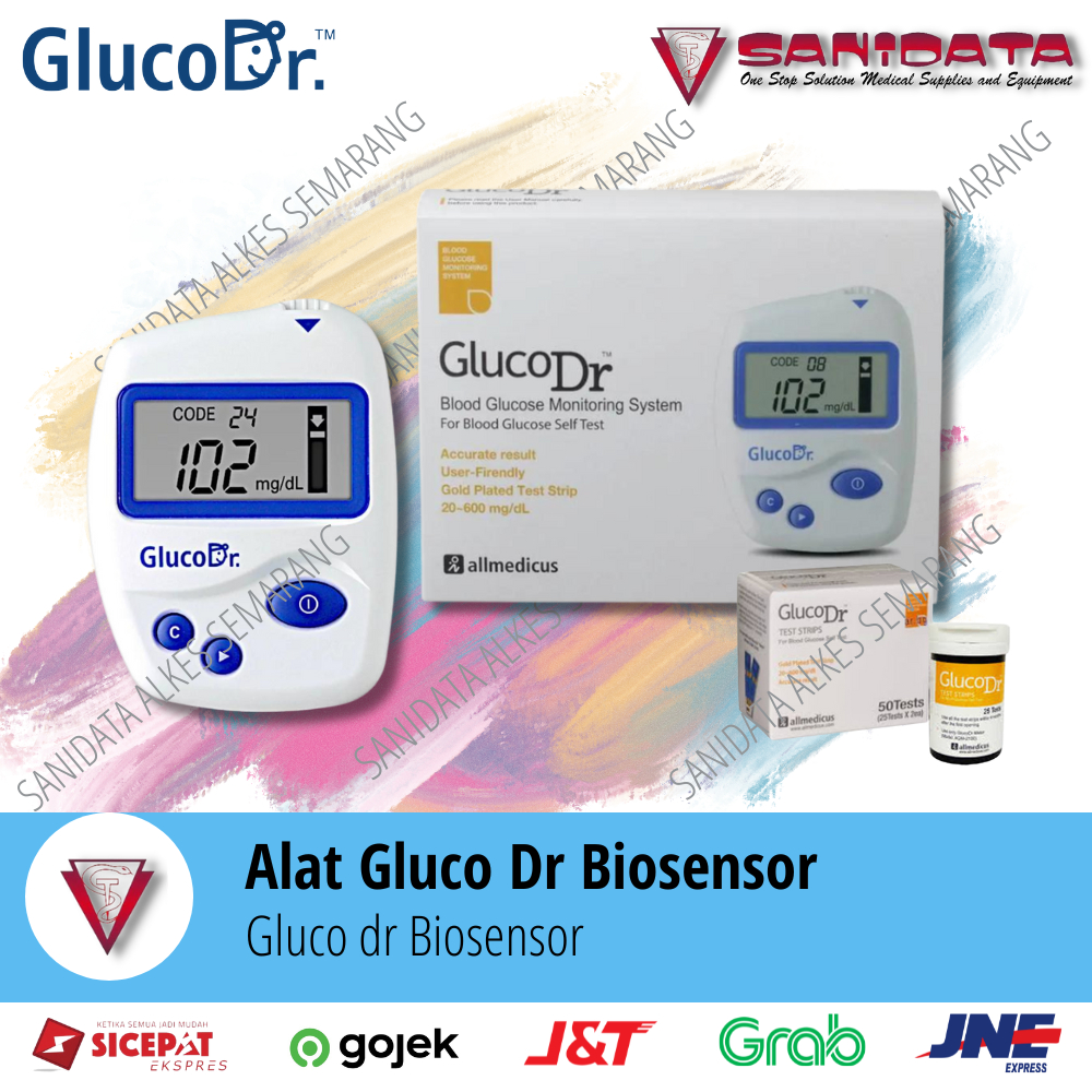 Jual Alat Cek Gula Gluco Dr Agm Biosensor Shopee Indonesia