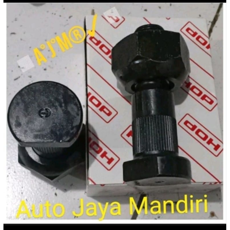 Jual Baut Roda Depan Hub Bolt Front Hino Lohan Kiri LH 1pc Merk Hino