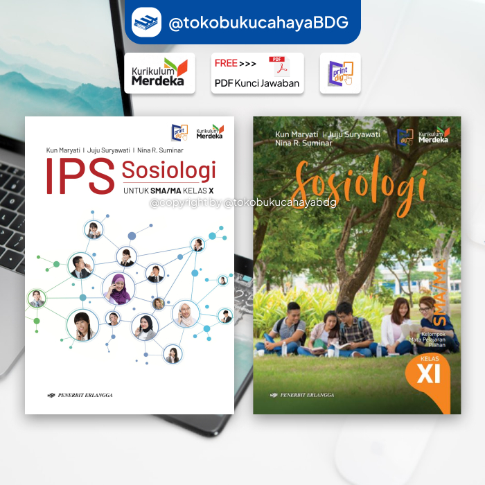 Jual Buku Ips Sosiologi Kelas X Xi Sma Erlangga Kurikulum