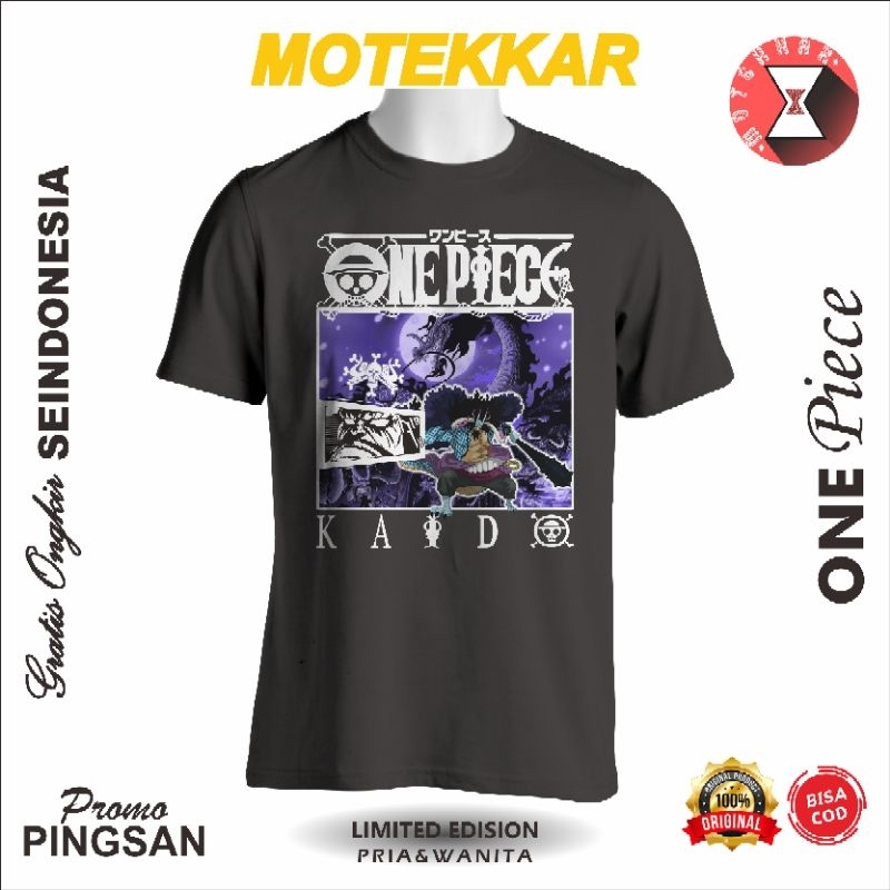 Jual Baju Kaos Tshirt Dewasa Kaido One Piece Shopee Indonesia