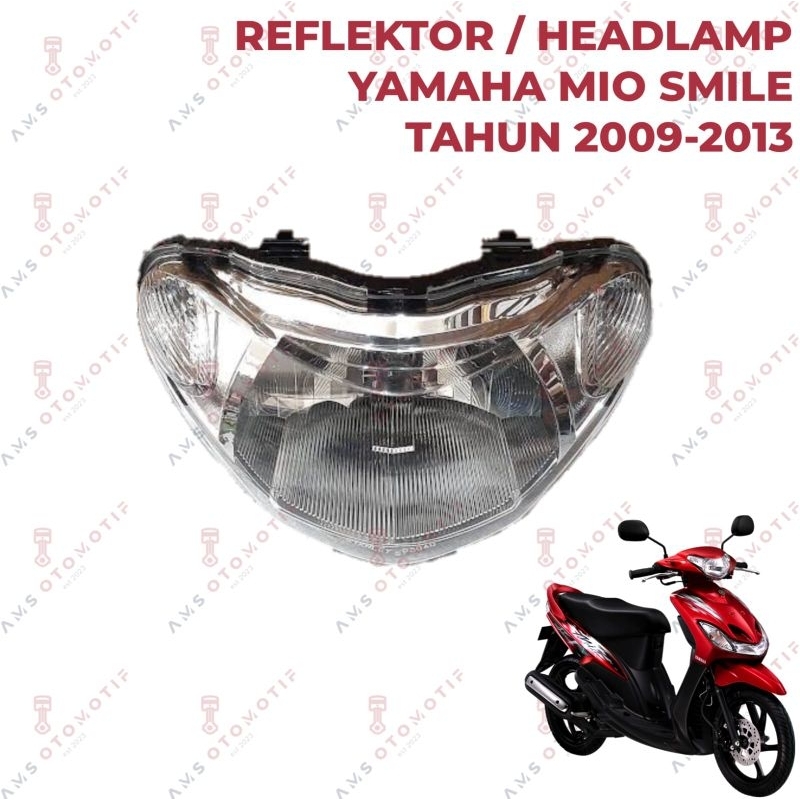 Jual Reflektor Lampu Depan Headlamp Yamaha Mio Smile Sporty New