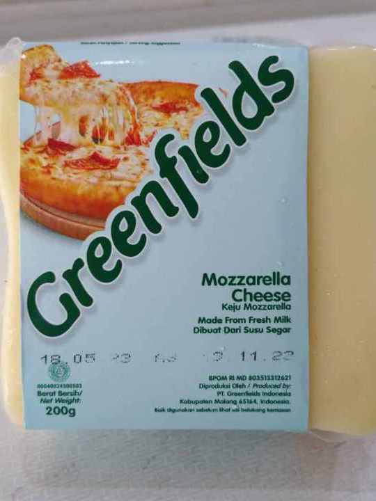 Jual Greenfields Mozzarella Cheese Made From Fresh Milk G Gr