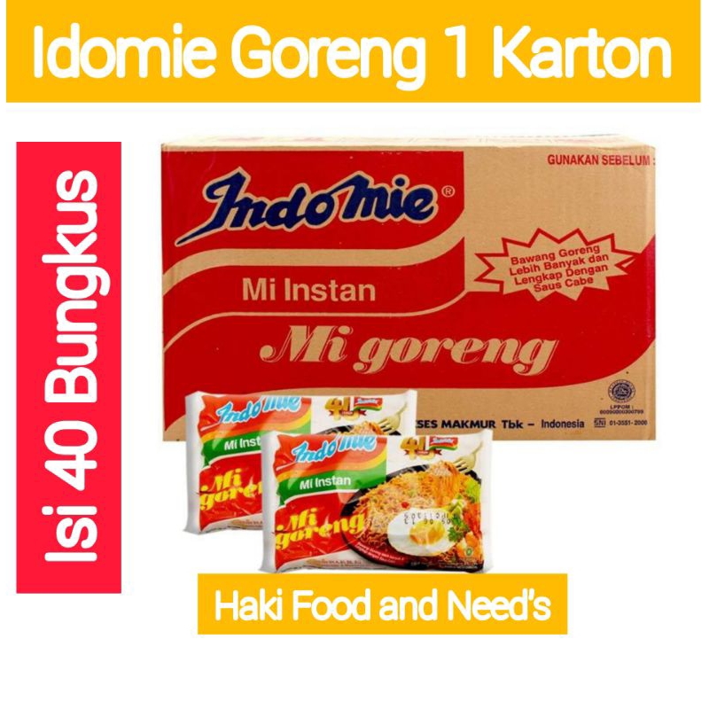 Jual Indomie Goreng Dus Isi Pcs Jabodetabek Shopee Indonesia