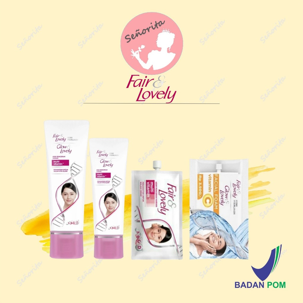 Jual FAIR LOVELY Multivitamin Cream 7 5gr Sachet Shopee Indonesia