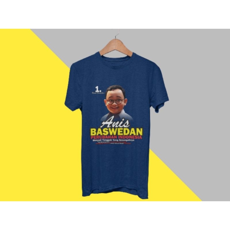 Jual Kaos T Shirt Anies Baswedan Atasan Pemilu 2024 Shopee Indonesia