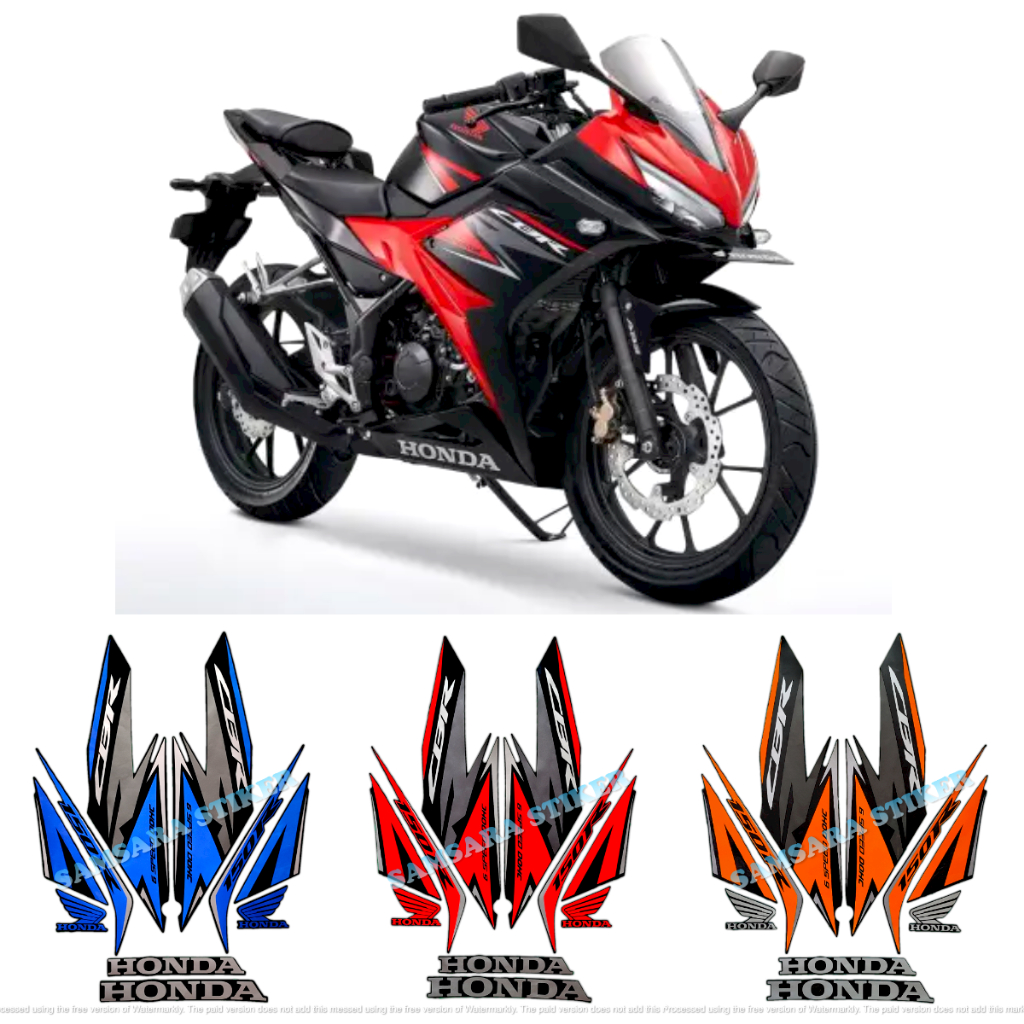 Jual Sticker Striping Motor Honda Cbr R Standar Full Set