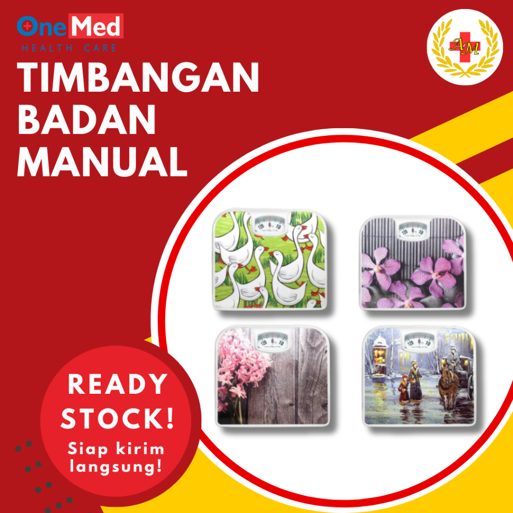 Jual Timbangan Badan Manual Onemed BR 2016 Timbangan Badan Jarum