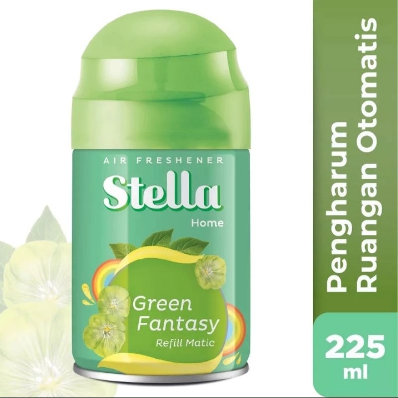 Jual Stella Air Freshener Green Fantasy Refill Matic Ml Shopee