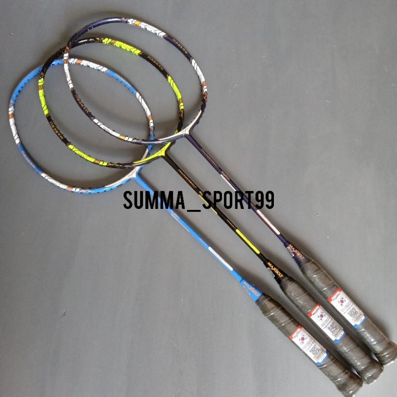 Jual Raket Badminton Max Bolt Tunderbolt Original Lbs Siap Pakai