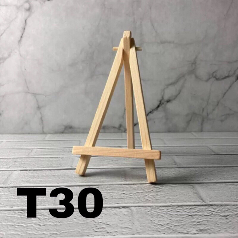 Jual Wooden Easel Cm Standing Tripod Kayu Stand Lukis Stand Foto