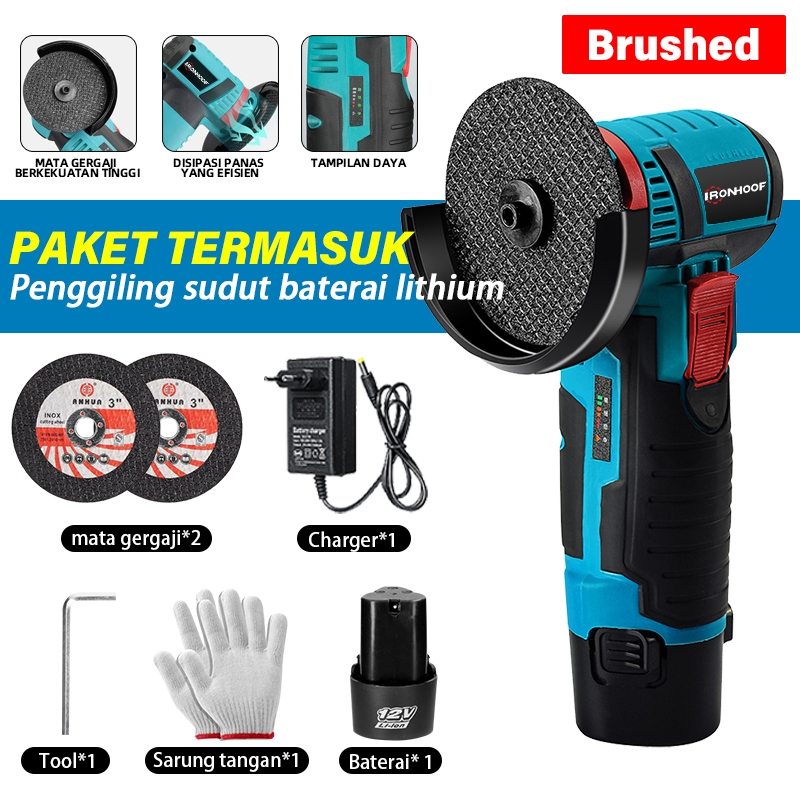 Jual Gerindra Listrik Mesin Gerinda Tangan 36V Mini Cordless Angle