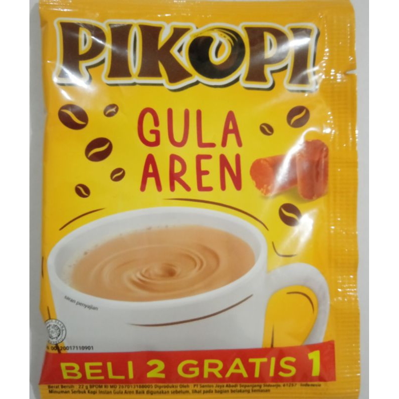 Jual Kopi Pikopi Gula Aren Per Renceng Isi 15 Sachet Shopee Indonesia