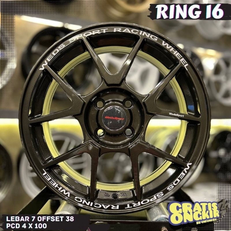 Jual Velg Mobil R Lebar Wedssport Tc Velg Racing Mobil Ring