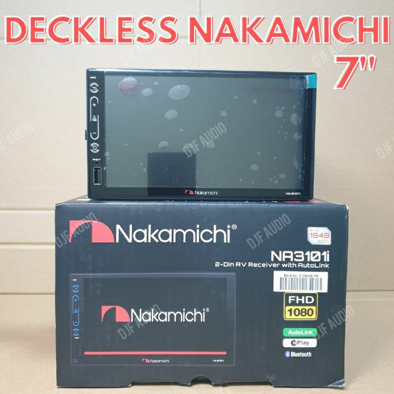 Jual Double Din Deckless Nakamichi NA 3101i 7 Inch USB Bluetooth