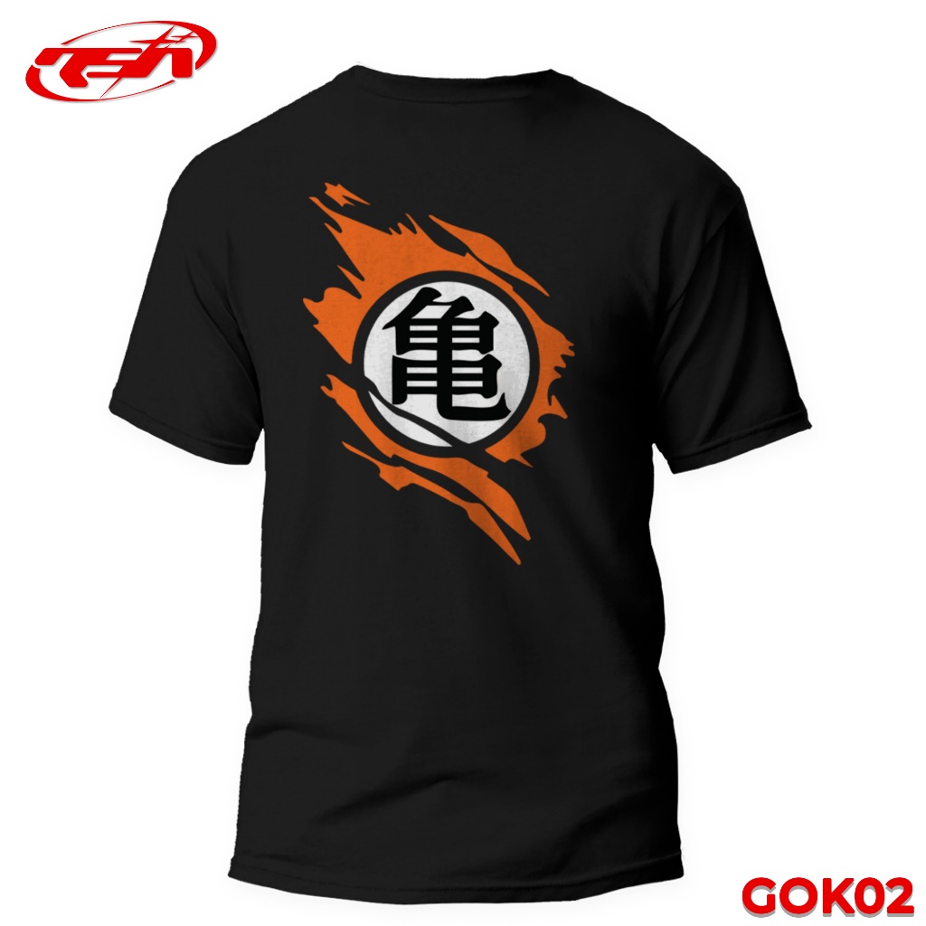 Jual Kaos Anime Dragonball Kaos Goku Kame House Logo Goku Shopee