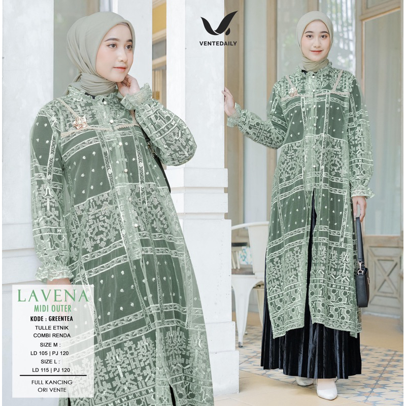 Jual Vican Vente Daily Terbaru Lavena Syahla Zamora Midi Outer