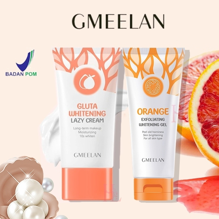 Jual COD VIRAL ORI 2 In 1 GMEELAN Orange Exfoliating Gel Face