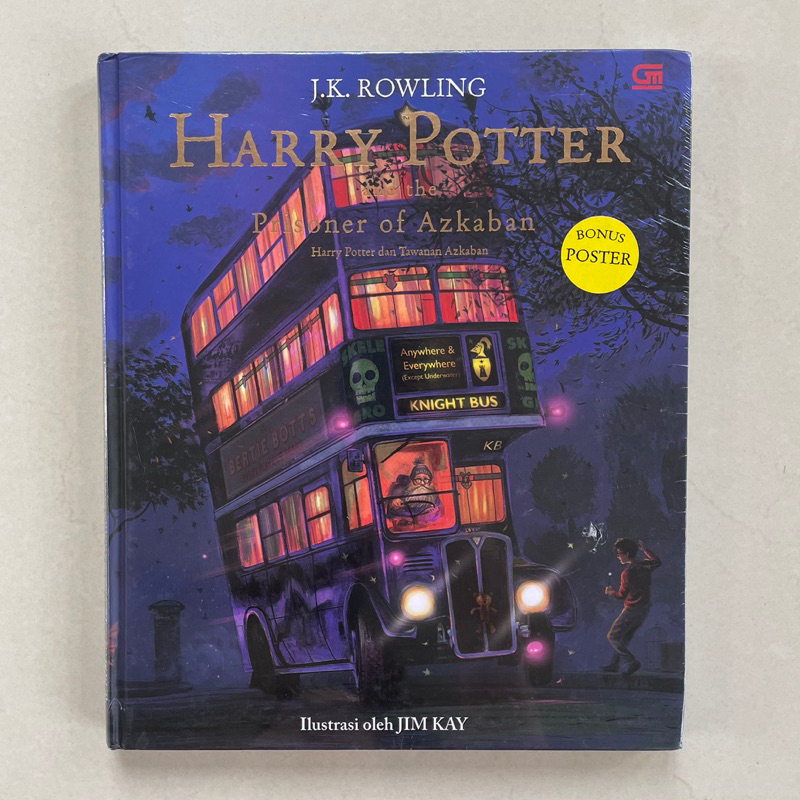 Jual Buku ORI Harry Potter Dan Tawanan Azkaban Edisi Ilustrasi