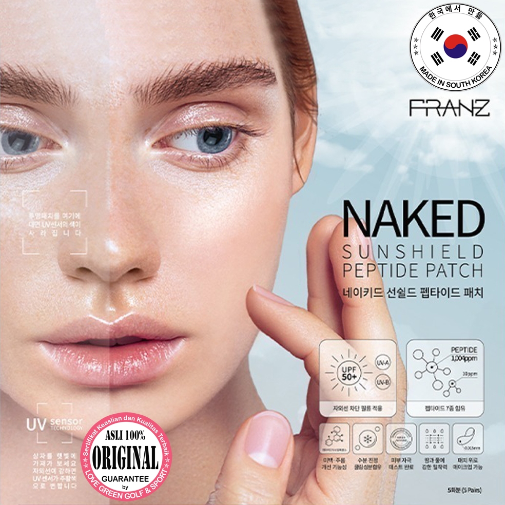 Jual Franz Naked Sunshield Peptide Patch Shopee Indonesia