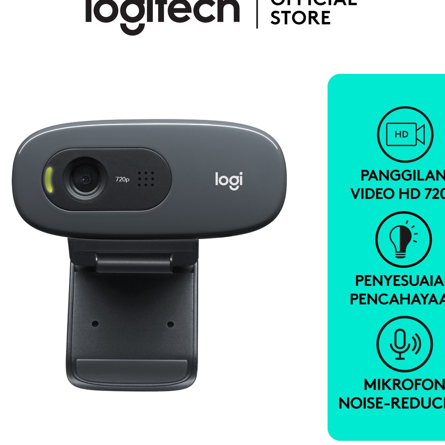 Jual Segera Dapatkan Logitech C Webcam Hd P Untuk Windows Mac