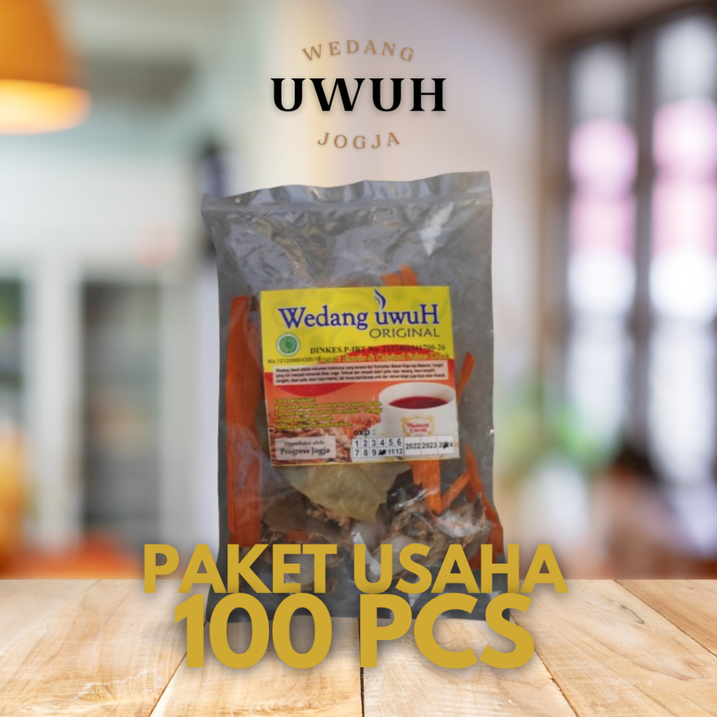 Jual Wedang Uwuh Original Paket Usaha Pcs Komplit Khas Jogja