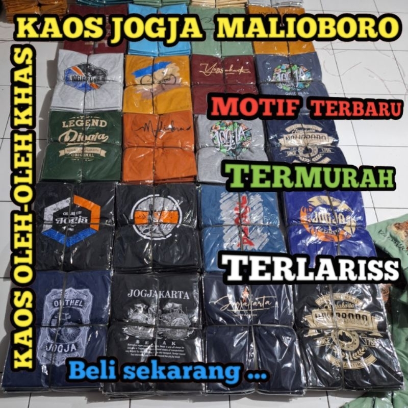 Jual Paket Pcs Ribu Kaos Jogja Malioboro Murah Kaos Distro Kaos