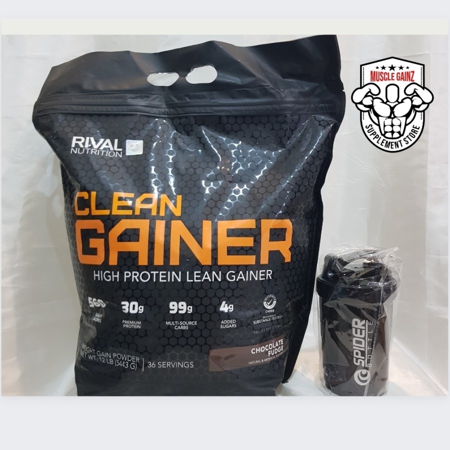 Jual Clean Gainer Rival Nutrition High Protein Lean Gainer Lb